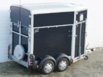 Ifor Williams Reboque para cavalos HB506-Saída frontal-Combinação de portões-preto-Novo - Image 2