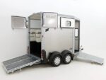 Ifor Williams Reboque para cavalos HB506-Saída frontal-Combinação de portões-plata-Novo - Image 4