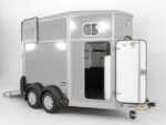 Ifor Williams Reboque para cavalos HB506-Arreios-Prateado-Novo - Image 2