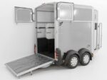 Ifor Williams Reboque para cavalos HB506-Arreios-Prateado-Novo - Image 4