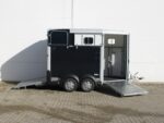 Ifor Williams Reboque para cavalos HB511-Portones traseros-Combinación de puertas-preto-Novo - Image 2