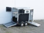 Ifor Williams Reboque para cavalos HB506-Saída frontal-Combinação de portões-preto-Novo