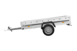 Reboque de um eixo Unitrailer Garden Trailer 230 FD 230 x 125 cm com lança rígida 750 KG-Novo - Image 7
