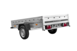 Reboque de um eixo Unitrailer Garden Trailer 230 FD 230 x 125 cm com lança rígida 750 KG-Novo - Image 6